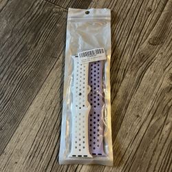 Apple Watch Bands 44mm 42mm 40mm 38mm, Soft Silicone Sport iWatch Bands Breathable Replacemet Women Men Strap for iWatch Series 1 2 3 4 5 6 SE, Sport 