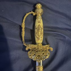 Antique Odd Fellows Ceremonial Sword