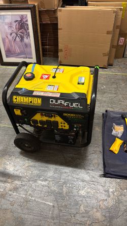 Champion 9000-Watt Dual Fuel Generator