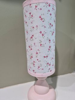 Pink Floral baby newborn headband holder