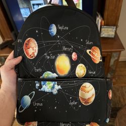 Kids Planets Backpack Like New