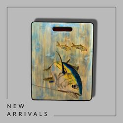 Handmade Wood burned Cutting Board