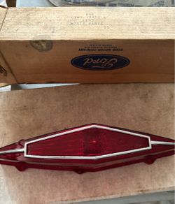 Ford NOS Tail Light Lens C8MY-13450-A
