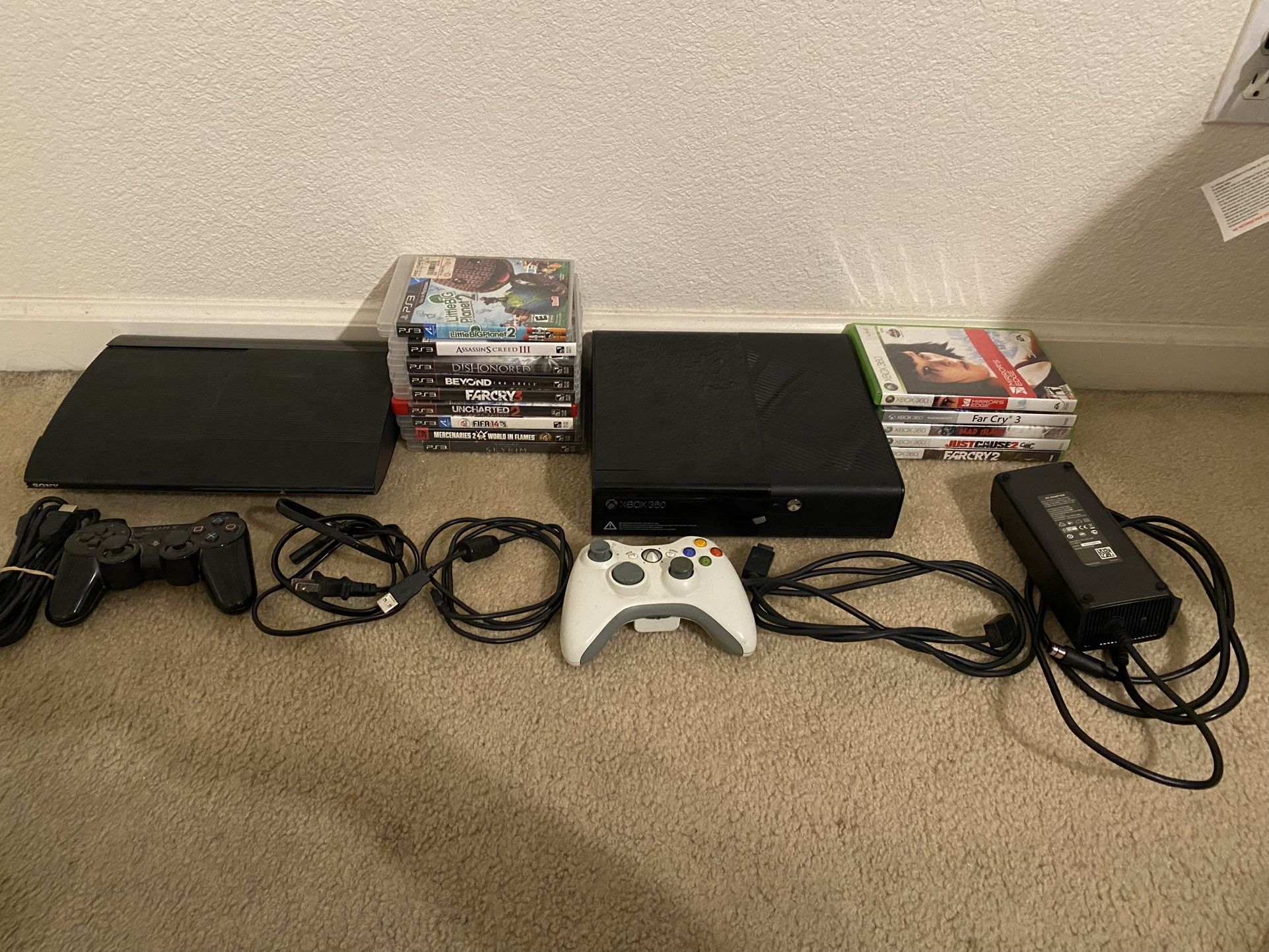 Ps3 Super Slim And Xbox 360 Slim Bundle