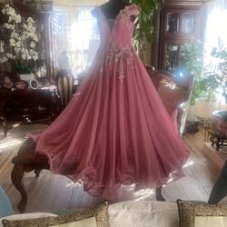 Elegant Pink Dress 
