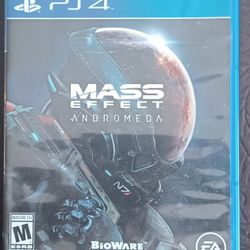 Mass Effect: Andromeda Sony PS4 2017 - Complete w/ Manual & 2 Inserts CIB Tested