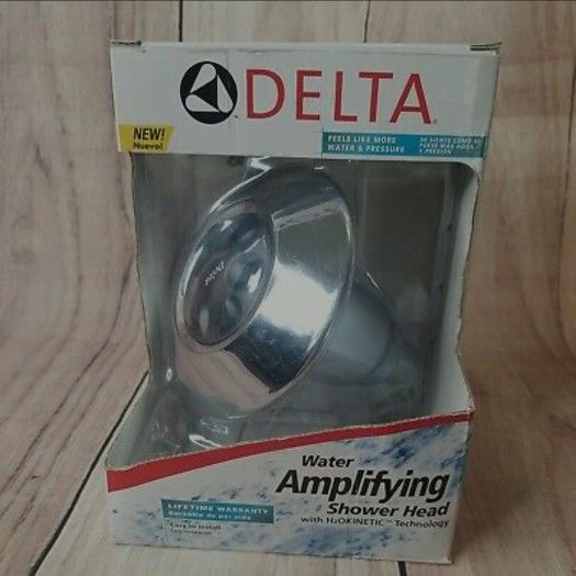 Delta Faucet 2 Spray H2okinetic Shower Head Chrome 75152