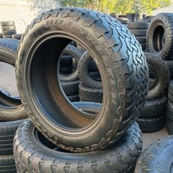 SET DE LLANTAS USADAS MAXTREK AT LT 33 12.50 20