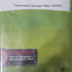TRANSFORMERS: REVENGE OF THE FALLEN FOR XBOX 360