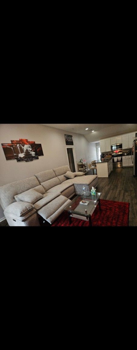 Sectional Recliner Couch