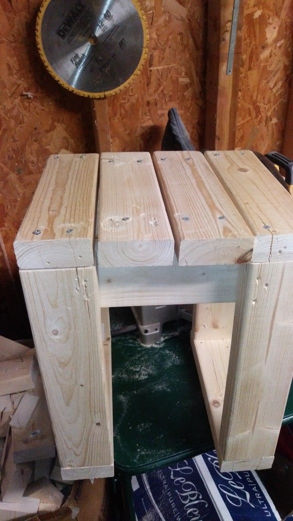 Small Stool Solid Wood