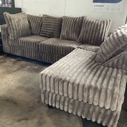 🛋️🔥 MOCHA PLUSH SECTIONAL — IN STOCK & GOING FAST 🔥