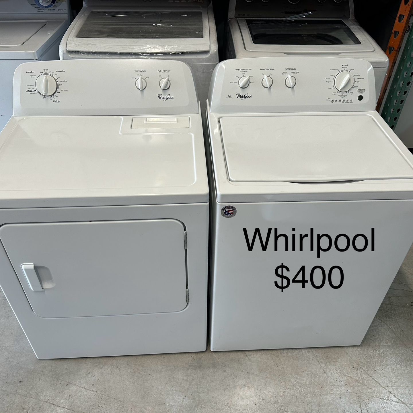 Whirlpool Washer Dryer 