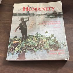 Humanity - Cultural Anthropology Book 3rd Ed.