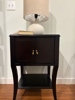 Magnussen Home Two-Door Accent Table - Espresso Finish