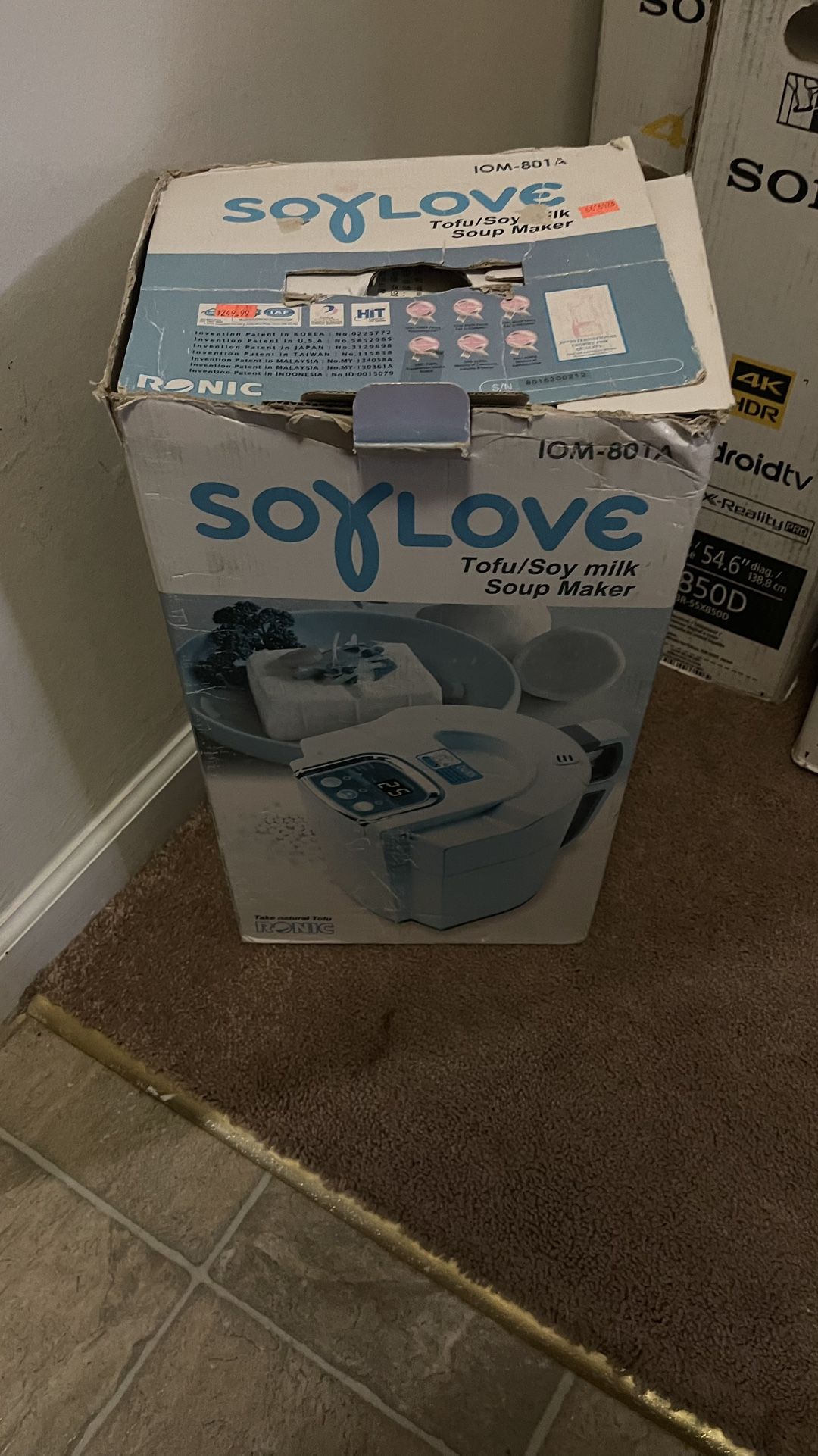 Soylove Tofu Milk Soup Make