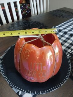 Large Pumpkin Planter Rae Dunn
