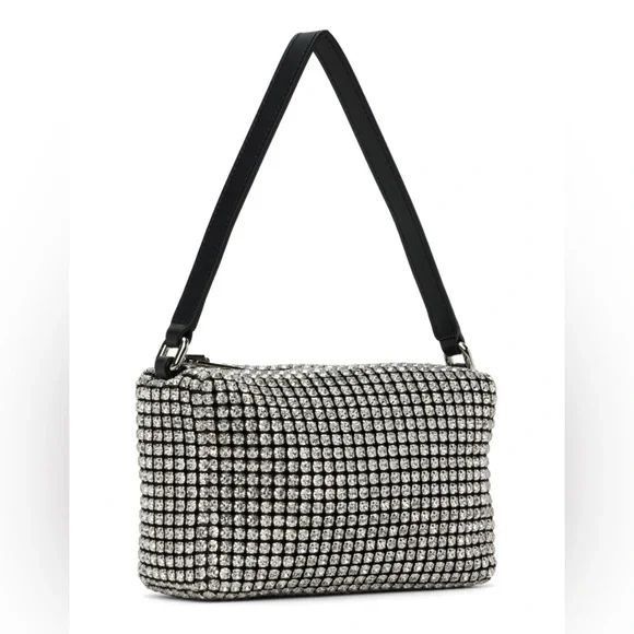 Alexander Wang heiress pouch in crystal mesh