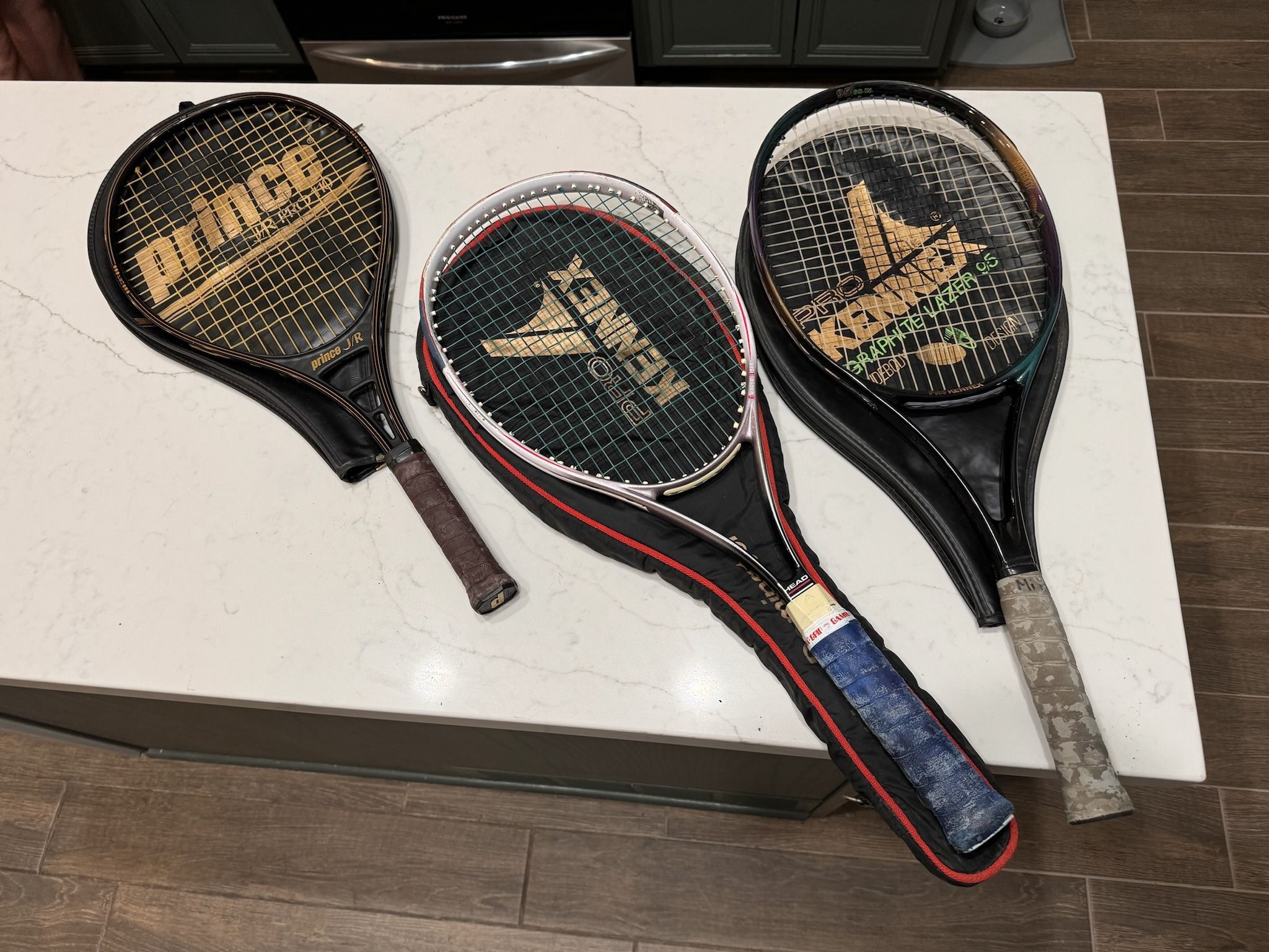 3 Tennis Rackets
