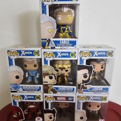 X Men Funko Pop Lot