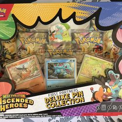 Ascended Heroes Fist Partners Deluxe Pin Collection