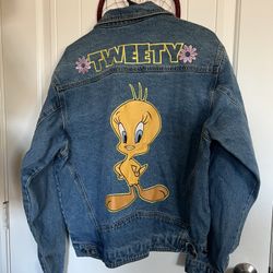 Tweety Looney Tunes original denim jacket