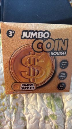 Jumbo coin squishy