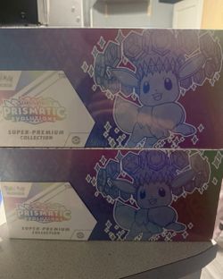 Pokémon Scarlet & Violet Prismatic Evolutions Super Premium Collection