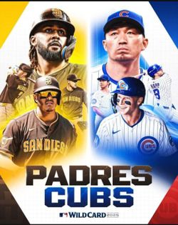 Padres vs Cubs game 1 face value