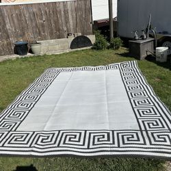 Reversible patio mats 