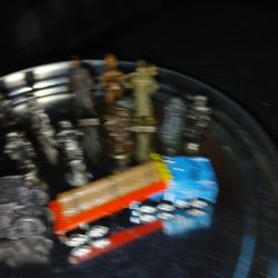 Don't Know Exactly What Kind Of Men They Are But They're All Made Out Of Steel Or Some Kind Of Metal No Long Is Plastic