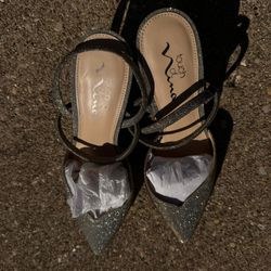 Sparkly Heels Size 8