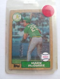 Mark McGwire rookie