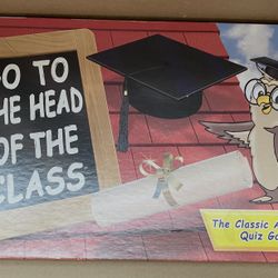 Go To The Head Of The Class Vintage Board Game