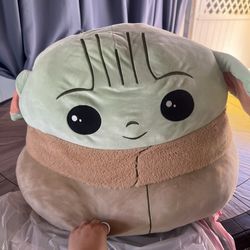 Baby Yoda 20in squishmallow