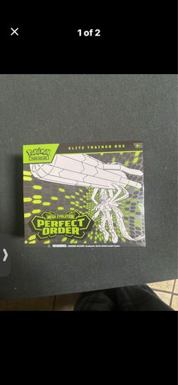 Pokémon Mega Evolution Perfect Order Elite Trainer Box – Sealed Collectible TCG Box