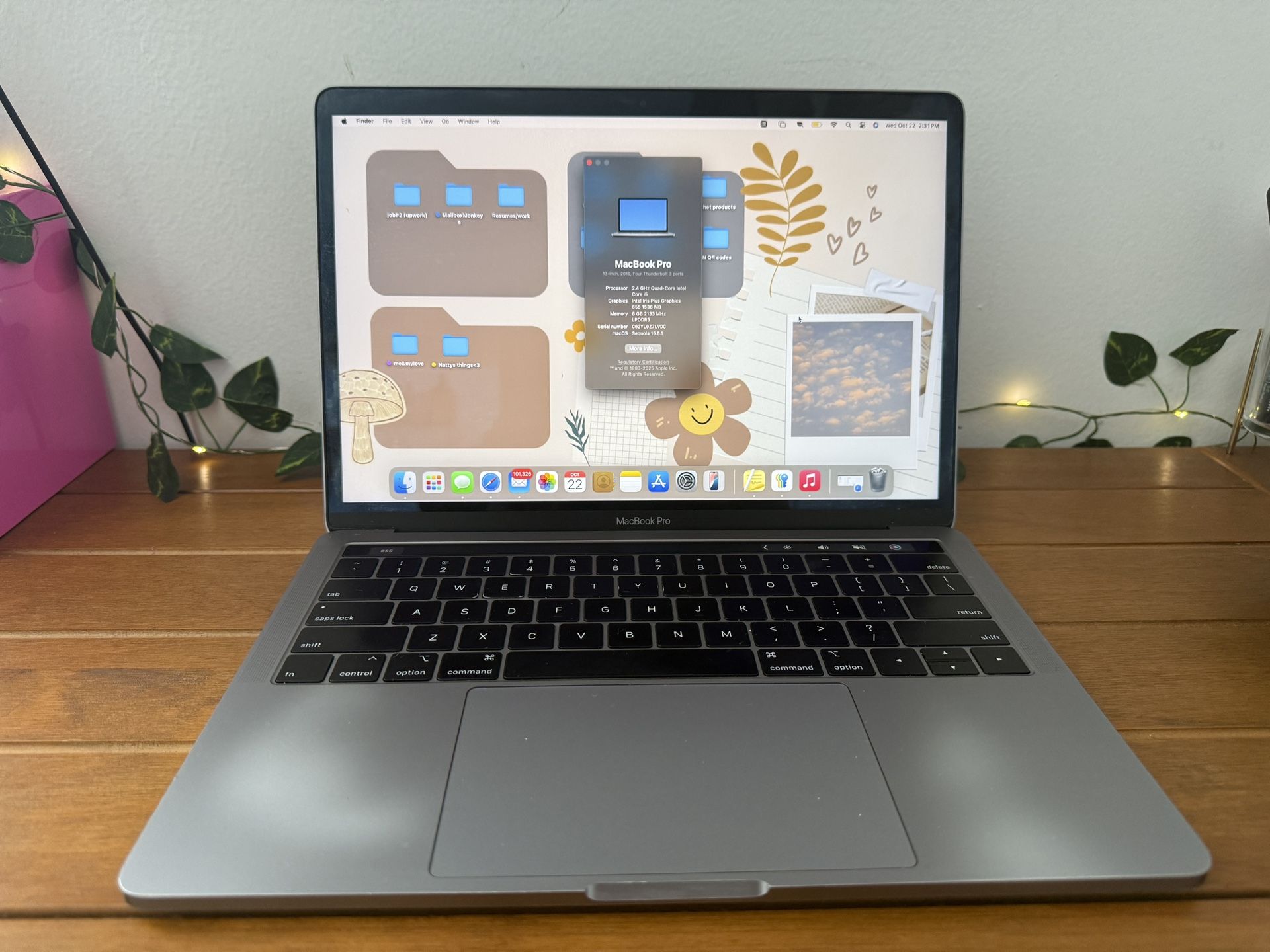 Macbook Pro 13" 8GB (mid 2019)