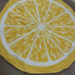 Lemon Beach Towel