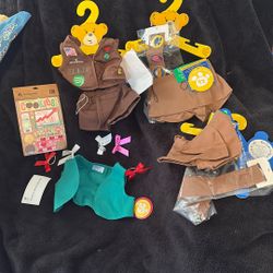 Build A Bear 🧸 Girl Scout Sash & Skirt Outfit Vest Bundle 🔥🔥SALE 🔥🔥