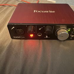 Scarlett Audio Interface 