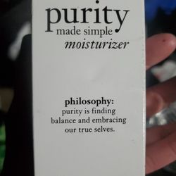 Purity Made Simple Moisturizer