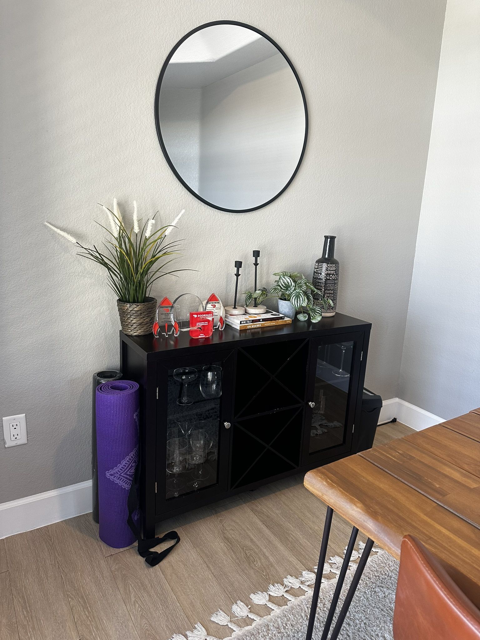 Wine Alcohol Bar Cabinet