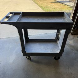 Uline utility fiberglass cart