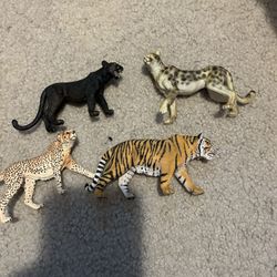 Big Cat Toy Figures 