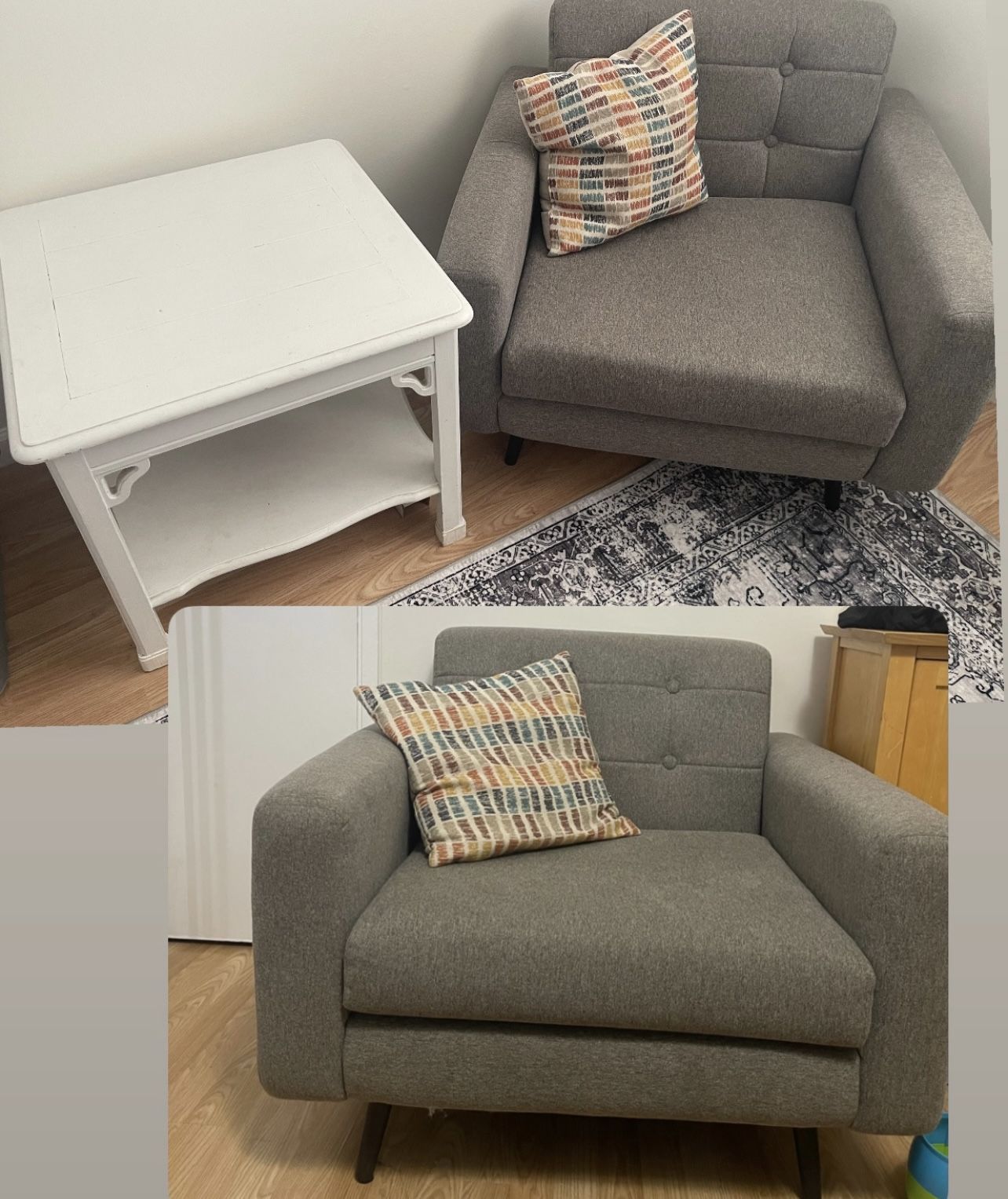 2 Accent Chairs + Coffee Table