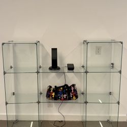 Glass Display Case , Glass Shelving 
