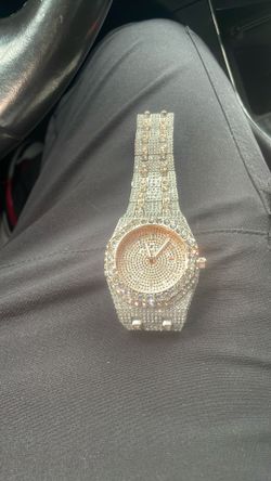 Bussed Down Iced Ap Bling Watch