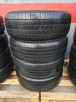 225 65R 17 YOKOHAMA GEOLANDAR G91 TIRES 2256517 USED TIRES (SET) MOUNT BALANCE INCLUDED