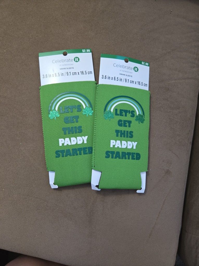 St. Patrick's Day Coozies