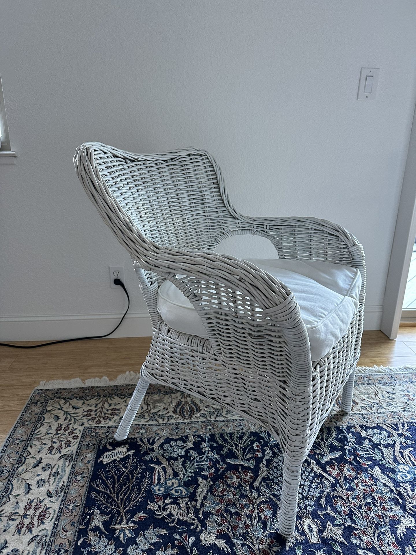 Ikea Byholma Rattan Chair